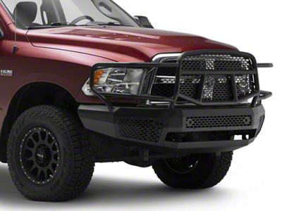 Ranch Hand Midnight Series Front Bumper with Grille Guard (10-18 RAM 3500)