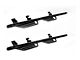 Ranch Hand 4-Step Wheel to Wheel Side Step Bars; Black (17-19 6.6L Duramax Sierra 2500 HD Double Cab w/ 8-Foot Long Box)