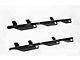 Ranch Hand 6-Step Wheel to Wheel Side Step Bars; Black (17-19 6.6L Duramax Sierra 2500 HD Crew Cab w/ 8-Foot Long Box)