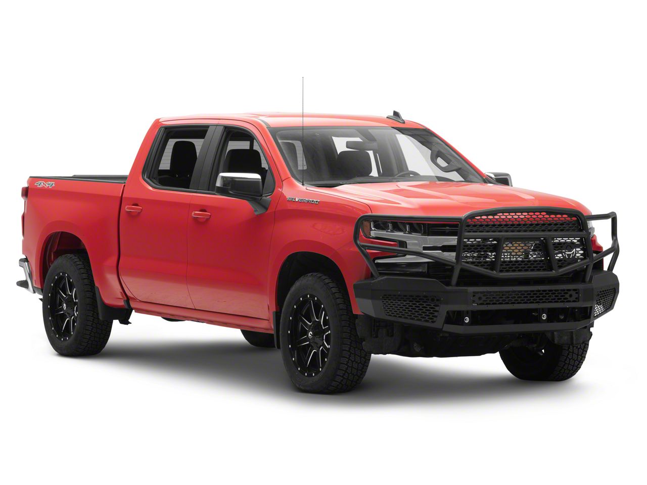 Ranch Hand Silverado 1500 Midnight Front Bumper with Grille Guard ...