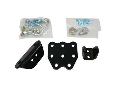 Rancho Dual Steering Damper Bracket Kit (99-04 4WD F-250 Super Duty)