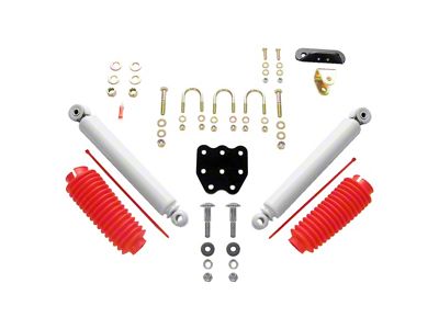 Rancho Dual Steering Stabilizer Kit for Rancho Suspension Systems (99-04 4WD F-250 Super Duty)