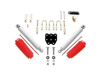 Rancho Dual Steering Stabilizer Kit for Rancho Suspension Systems (99-04 4WD F-350 Super Duty)