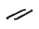 3-Inch Round Side Step Bars; Black (19-24 Ranger SuperCrew)