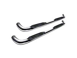 3-Inch Round Side Step Bars; Polished (19-24 Ranger SuperCrew)