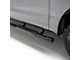 4-Inch Round Side Step Bars; Black (19-24 Ranger SuperCrew)