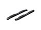 4-Inch Round Side Step Bars; Black (19-24 Ranger SuperCrew)