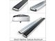 5-Inch iStep Running Boards; Hairline Silver (19-25 Ranger SuperCrew)