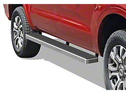 5-Inch iStep SS Running Boards; Hairline Silver (19-25 Ranger SuperCrew)