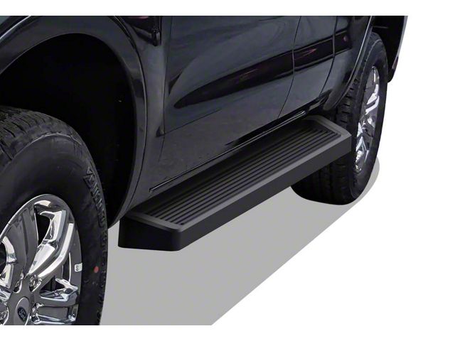 6-Inch iRunning Boards; Black (19-23 Ranger SuperCab)