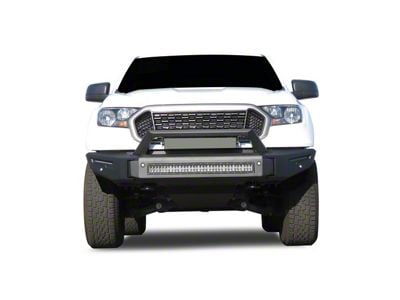 Armour II Heavy Duty Modular Front Bumper with 30-Inch Light Bar and 4-Inch Cube Lights (19-23 Ranger)