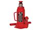 Big Red Hydraulic Bottle Jack; 10-Ton Capacity