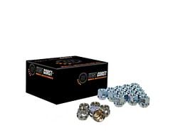 Chrome Open Acorn Lug Nuts; M12x1.5; Set of 24 (19-25 Ranger)