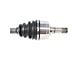 CV Axle Assembly; Front Driver Side (19-23 Ranger)