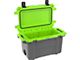 Elite Cooler; 70-Quart; Dark Gray/Green