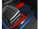 F1 Hybrid Front and Rear Floor Mats; Full Red (19-23 Ranger SuperCab)