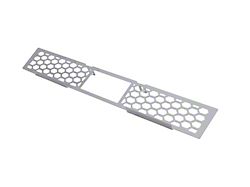 Putco Hex Style Lower Bumper Grille Insert; Polished (19-23 Ranger w/ Adaptive Cruise Control)