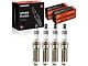 Iridium and Platinum Spark Plugs; Set of 4 (2019 Ranger)