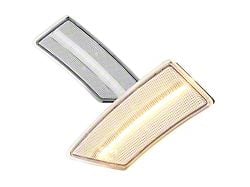 LED Side Marker Lights; Clear (19-23 Ranger)