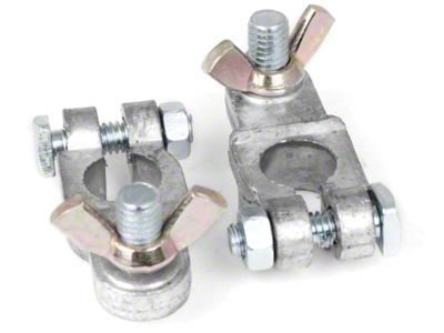 Marine Battery Terminals; 2-Piece Set