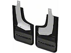 No-Drill Mud Flaps with Ranger Logo; Rear (19-23 Ranger)