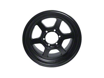 P37 Black 6-Lug Wheel; 17x8.5; -10mm Offset (19-23 Ranger)