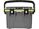 Personal Cooler; 14-Quart; Dark Gray/Green