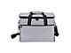 Portable Foldable Soft Sided Insulated Cooler Bag; 33-Liter