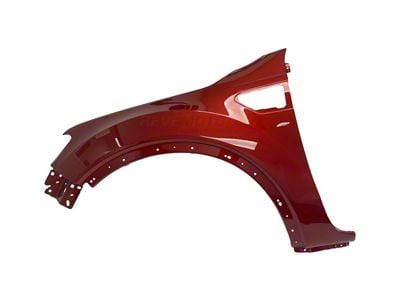 Replacement Aftermarket Fender; Driver Side; Hot Pepper Red Pearl Metallic (19-23 Ranger)