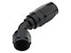 Series 2000 Pro-Flow 45 Degree Hose End; -8AN; Black