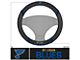 Steering Wheel Cover with St. Louis Blues Logo; Black (Universal; Some Adaptation May Be Required)