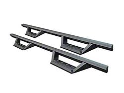 STX Drop Side Step Bars; Black (19-23 Ranger SuperCab)