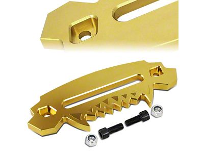 Synthetic Winch Hawse Fairlead; Gold