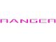 Tailgate Letter Inserts; Hot Pink (2024 Ranger)