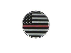 Thin Red Line Flag Rated Badge (Universal; Some Adaptation May Be Required)