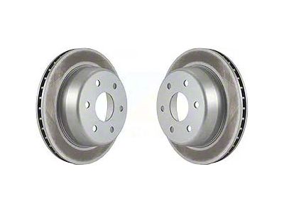 Vented 6-Lug Rotors; Rear Pair (19-23 Ranger)