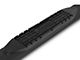 Raptor Series 4-Inch Straight Oval Nerf Side Step Bars; Body Mount; Black (07-13 Sierra 1500)