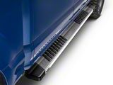 Raptor Series 6-Inch OEM Style Slide Track Running Boards; Brushed Aluminum (15-22 F-150 SuperCrew)