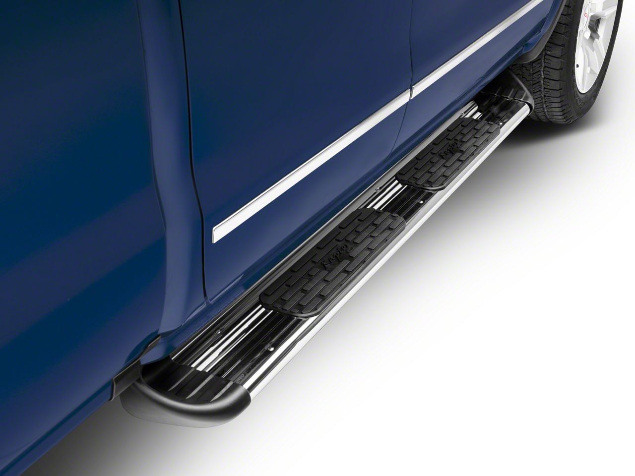 Raptor Series Sierra 7 In Ssr Stainless Steel Rocker Mount Running Boards Polished S502252 4272