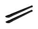 Raptor Series 5-Inch Tread Step Slide Track Running Boards; Black Textured (15-24 F-150 SuperCrew)