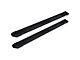 Raptor Series 6-Inch OEM Style Slide Track Running Boards; Black Textured (17-24 F-250 Super Duty SuperCab)