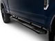 Raptor Series 6-Inch OEM Style Slide Track Running Boards; Black Textured (17-24 F-250 Super Duty SuperCrew)