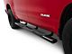 Raptor Series 5-Inch Straight Oval Side Step Bars; Black (19-24 RAM 1500 Crew Cab)