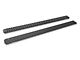 Raptor Series 6.50-Inch Sawtooth Slide Track Running Boards; Black Textured (10-24 RAM 2500 Crew Cab)