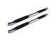 Raptor Series 4-Inch OE Style Curved Oval Side Step Bars; Polished Stainless Steel (03-09 RAM 3500 Quad Cab)