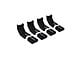 Raptor Series Slide Track Series Running Boards Bracket Covers; 4-Pack