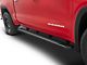 Raptor Series 5-Inch OEM Style Full Tread Slide Track Running Boards; Black Textured (19-25 Sierra 1500 Crew Cab)