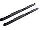 Raptor Series 4-Inch OE Style Curved Oval Side Step Bars; Body Mount; Black (07-19 Sierra 2500 HD Crew Cab)