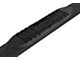Raptor Series 4-Inch OE Style Curved Oval Side Step Bars; Black (17-24 F-250 Super Duty Regular Cab)