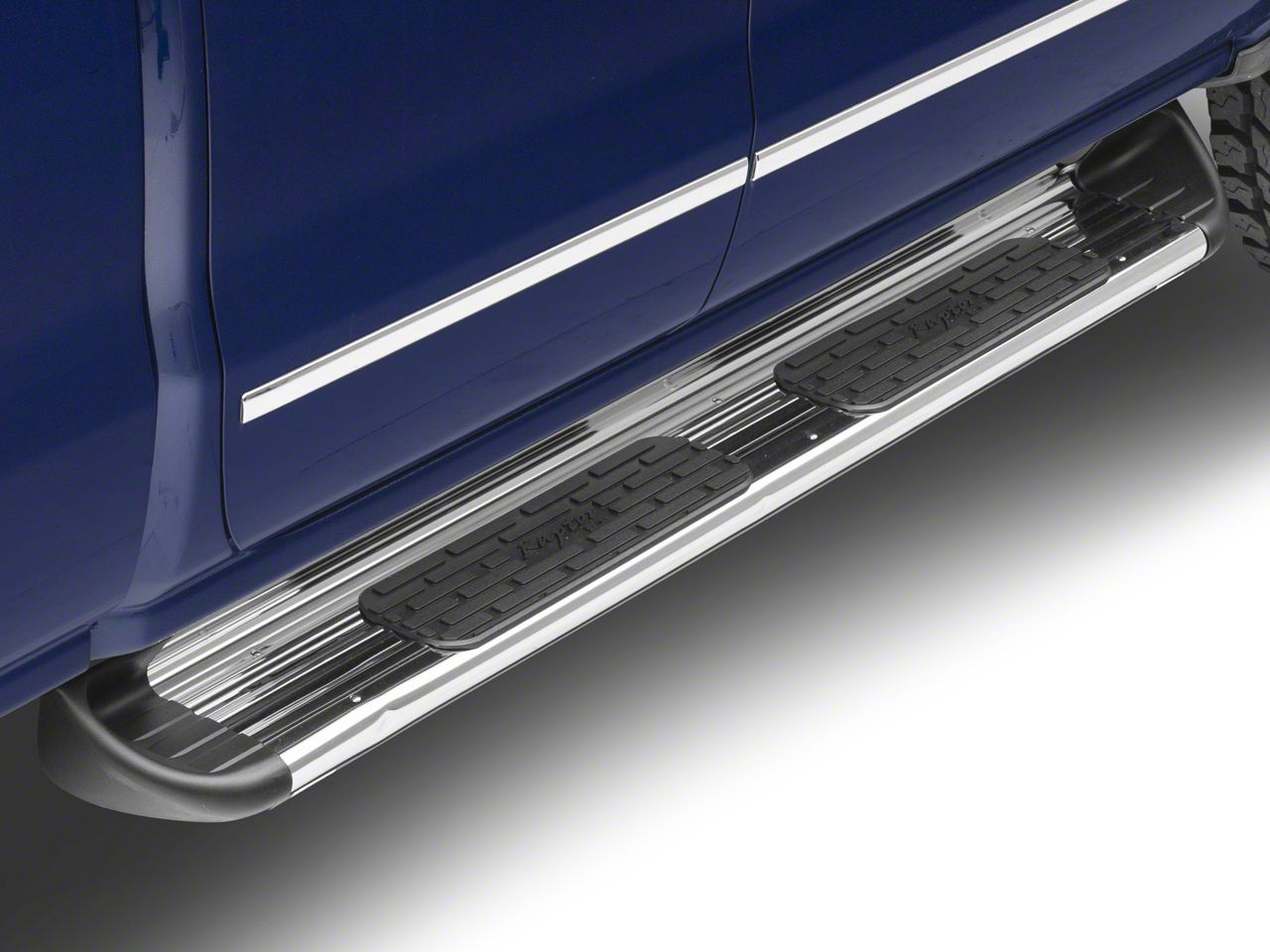 Raptor Series Silverado 7 In Ssr Stainless Steel Rocker Mount Running Boards Polished S102766 6780